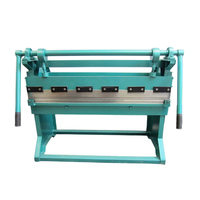Petite plieuse hydraulique manuelle pour tôles fines, plieuse hydraulique manuelle pour la signalisation publicitaire et le traitement des matériaux de quincaillerie