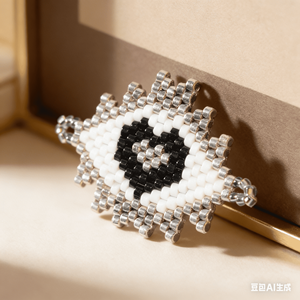 Accessoires en perles de <span class=keywords><strong>verre</strong></span> Miyuki tissées à la main, élégants et simples, résistants à la décoloration et personnalisables - Product Image 1