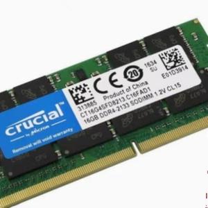 โมดูลหน่วยความจำโน้ตบุ๊ก Yingruida 16G DDR4-2133MHz SODIMM รุ่น CT16G4SFD8213 CL15 - Product Image 2