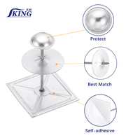 IKING - Épingles d'isolation autocollantes avec coussinet adhésif pour panneau d'isolation de chaudière