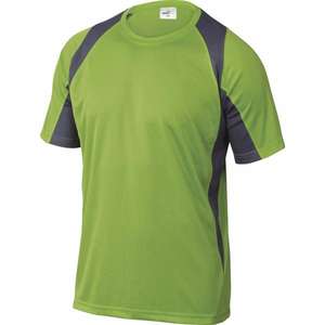 DELTA PLUS - BALIVG3X Camiseta verde-gris 100% poliéster-EAN 3295249165505 CAMISETAS Y POLOS DE TRABAJO - Product Image 1