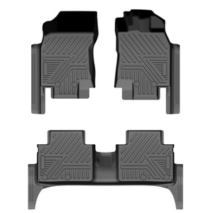 Tapis de sol de voiture en TPE antidérapant 5D de luxe sur mesure, faciles à nettoyer, pour Nissan X-TRAIL 2013-2017 (conduite à droite) - Product Image 1