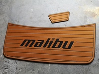 Plateforme de bain Malibu 22 MXZ 2017-2018, coussin de cockpit, mousse EVA, pont en teck, plancher de yacht, pièces de bateau