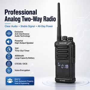 Radio Bidireccional Portátil Profesional de 5 Vatios UHF VHF CTCSS / DCS Encriptado Analógico - Product Image 2