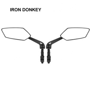 IRONDONKEY miroir de <span class=keywords><strong>vélo</strong></span> haute définition plat 360 degrés réglable rétroviseur <span class=keywords><strong>électrique</strong></span> moto guidon réflecteur fixe - Product Image 6