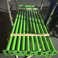 Support de poteau en acier réglable robuste pour la construction