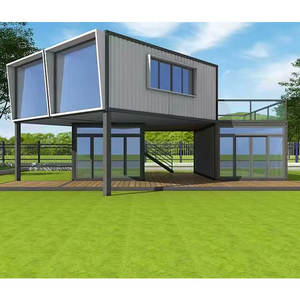 Excelentes Precios: Casa Contenedor de Acero Prefabricada Desmontable Moderna de 40ft/20ft con Paneles Sándwich y 2 Dormitorios - Product Image 4