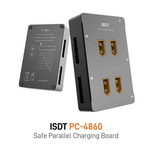 บอร์ดชาร์จแบตเตอรี่ LiPo แบบขนาน RC ISDT <span class=keywords><strong>PC</strong></span> <span class=keywords><strong>4860</strong></span> 40A รองรับอินพุตสูงสุด 30A ต่อพอร์ต 1-8S XT60 บอร์ดขนานแบบปลอดภัยสำหรับโดรน RC - Product Image 1