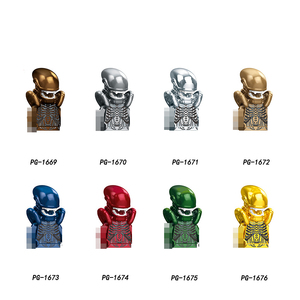 Blocs de construction de films d'horreur Prometheus Terminator Predator Alien Ellen Ripley, assemblage de personnages, cadeaux de Noël, jouets - Product Image 6