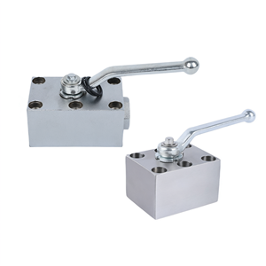 Válvula de Bola Hidráulica KHP-10 KHP-16 KHP-20 de Acero Inoxidable Tipo Placa para Sistema Hidráulico de Alta Presión - Product Image 1