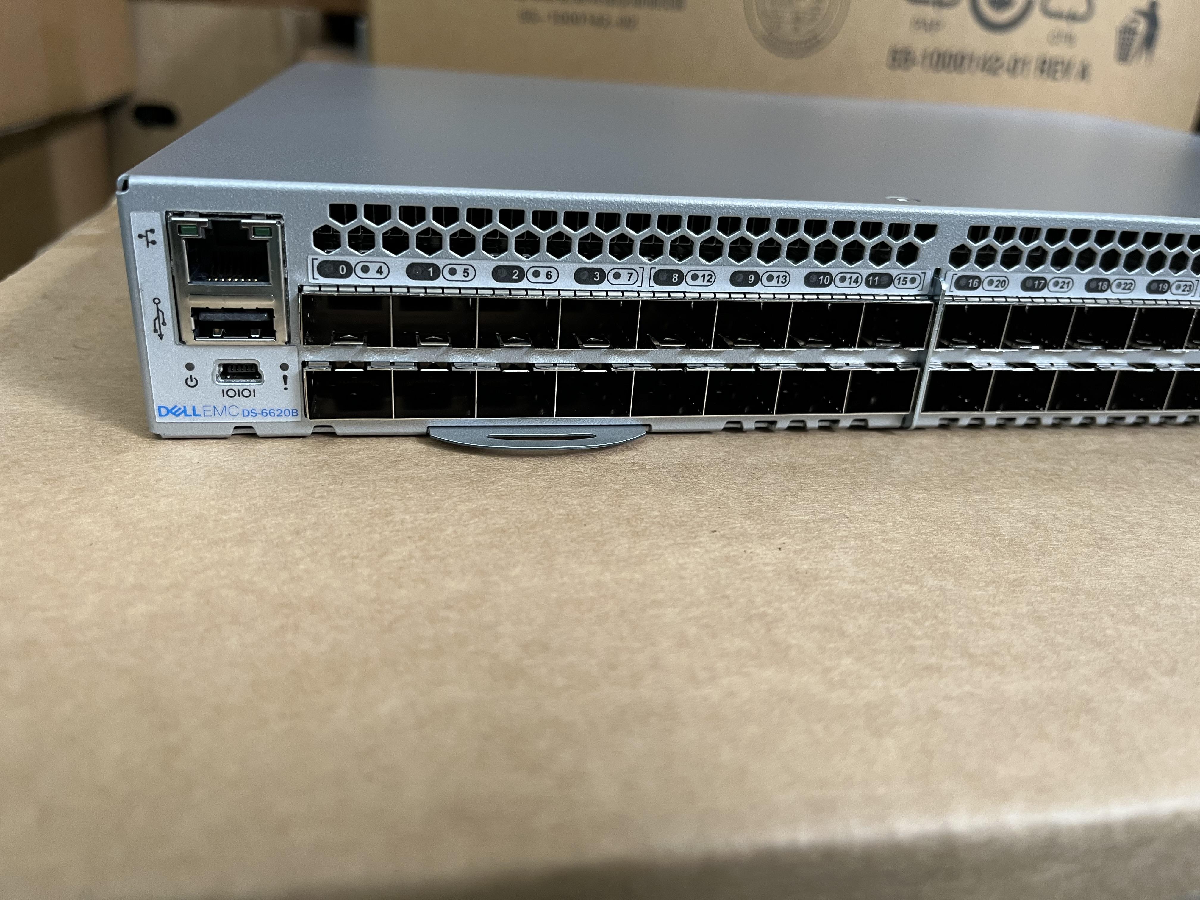 EMC DS-6630B V2 128-Port 32Gb Fibre Channel SAN Switch - Quality