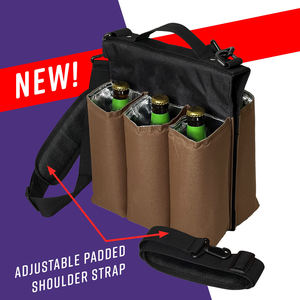 Porte-bouteille de vélo porte-eau accessoires de bière sac fourre-tout isolé porte-bouteille de vin porte-bouteille de boisson Caddy porte-bébé pochette - Product Image 4