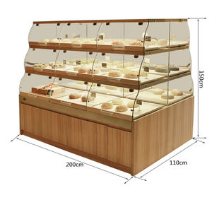 Kainice Odm עוגת תצוגת ארון מאפיית ברזל מסגרת מאפיית ריהוט <span class=keywords><strong>showcase</strong></span> עבור קינוח חנות - Product Image 6