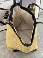 Sac à bandoulière vintage élégant et imperméable pour femme, style bohème, idéal pour les vacances, sac à main tendance de créateur pour le shopping