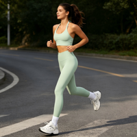Leggings de yoga taille haute moulants pour femmes, coupe slim, pour la ville, les promenades quotidiennes, les activités de plein air et le sport