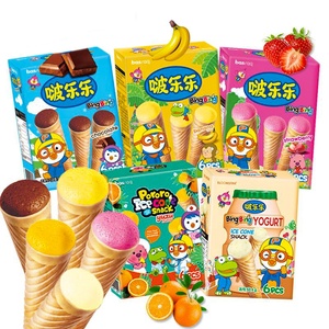 Precios al por mayor con descuento: Palitos de galleta sándwich de chocolate con forma de helado coreano <span class=keywords><strong>Bobole</strong></span> de 53.4g, dulces y bajos en grasa, en bolsa/caja. - Product Image 1