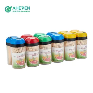 Eco-friendly materials bamboo disposable bamboo toothpicks Toothpick Container
