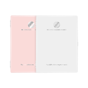 Espositore per Colori <span class=keywords><strong>Unghie</strong></span> C10 in ABS con Supporto per Pratica, 120 Pagine Pieghevoli, Uso Professionale per Saloni - Product Image 5