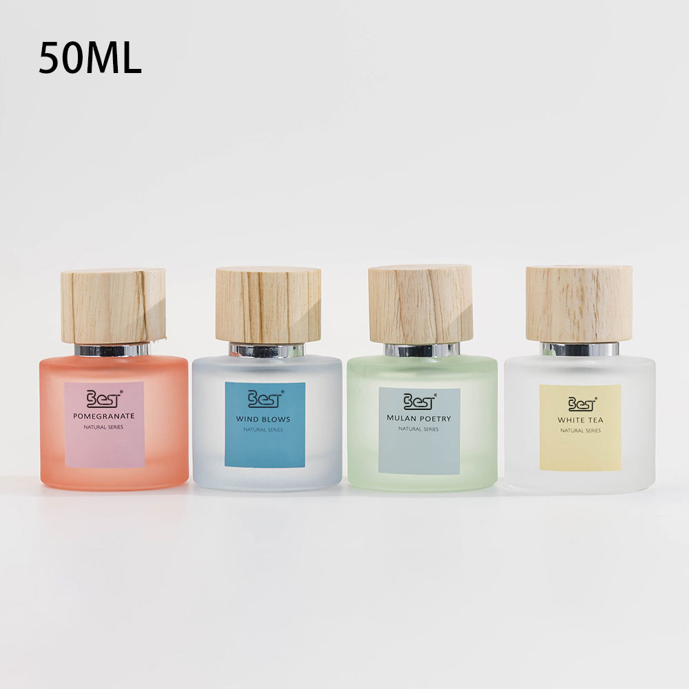 pink with wooden cap