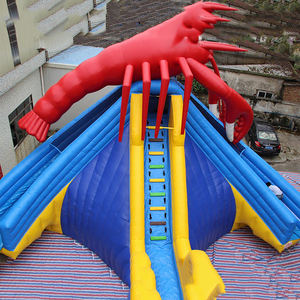 بوسطن لوبستر تحت عنوان قلعة قابلة للنفخ للأطفال متعة التسلق والقفز ملعب - Product Image 2