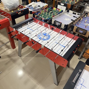 Table de <span class=keywords><strong>jeux</strong></span> multifonctionnelle 2-en-1 de 36 pouces pour enfants - Football, hockey sur air et <span class=keywords><strong>baby</strong></span>-<span class=keywords><strong>foot</strong></span> - Construction en MDF et plastique - Product Image 5