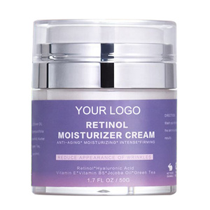 Crema antiinvecchiamento per la cura della pelle biologica etichetta privata vitamina E collagene ripara crema per il viso con retinolo - Product Image 1