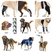 Attelle de chien réglable personnalisée pour harnais de jambe arrière