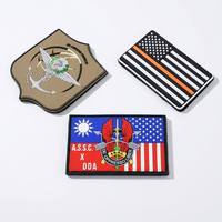 Parche de PVC Suave para Ropa, Insignia de Goma con Logotipo Personalizado para Sudadera con Capucha, Chaqueta, Camisa Polo