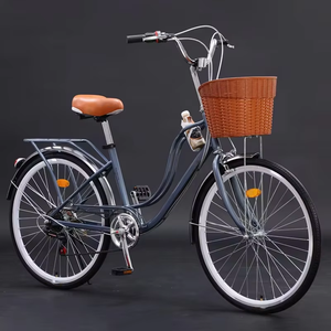 Bicicleta Urbana de 28 Pulgadas, de Una Velocidad, con Cuadro de Acero y Llanta de Aluminio, para <span class=keywords><strong>Hombre</strong></span> y Mujer, Suministro de Fábrica OEM - Product Image 2