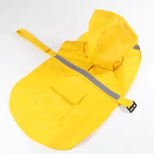 Abrigo de lluvia reflectante para mascotas, chaqueta impermeable, gran oferta