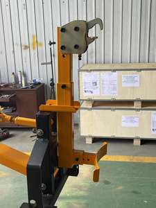 Portable 300KG petit élévateur à tambour à huile électrique <span class=keywords><strong>chariot</strong></span> élévateur hydraulique chargeur à flèche articulée hydraulique pour le déplacement de tambour à huile - Product Image 6