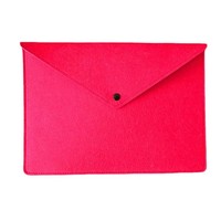 Porte-documents en feutre A4 A5, style classique, rigide, simple, grande capacité, pochette de rangement, fournitures de bureau, vente en gros