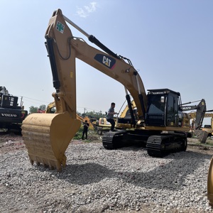 Excavadora hidráulica de cadenas Caterpillar CAT329D original, de 29 toneladas, para trabajos pesados en construcción y minería, con certificación CE y EPA. - Product Image 2