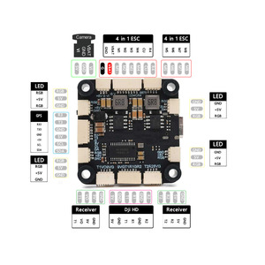 Kit de piezas de entrada 6-8S de material PVC para dron de carreras de 13/15 pulgadas, compatible con Pulse ECO FT722 80A + F722 Stack - Product Image 5