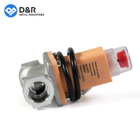 D & R DN15 vanne d'arrêt de gaz à usage domestique détecteurs de gaz DC9V combustibles électrovanne électronique de gaz naturel disponible avec alarmes