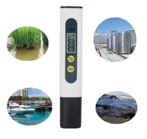 Penguji TDS Digital, pena portabel 0.01 Filter akurat tinggi mengukur kualitas air alat uji kemurnian untuk kolam akuarium