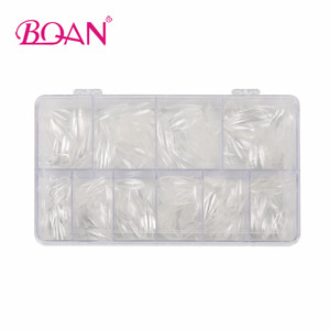 500 pièces/sac Aiguille Acrylique Ongles Artificiels En <span class=keywords><strong>Plastique</strong></span> <span class=keywords><strong>Faux</strong></span> Ongles Conseils D'art Français <span class=keywords><strong>Faux</strong></span> Ongles Conseils - Product Image 1