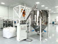 Déchargeur manuel de sacs volumineux DZJX pour équipement de décharge de silo de granulés de résine plastique