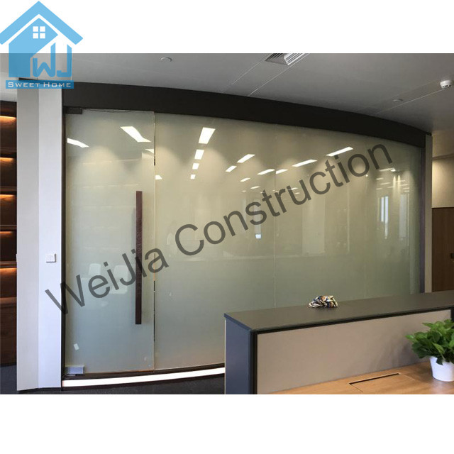 High Transparency customized self-adhesive PDlC film Smart Glass for office