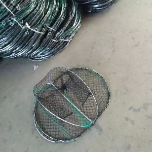 Cages de pêche en gros pour opéra, en fil épais et robuste, pour crabes, homards et poissons, filet de pêche à ressort - Product Image 5