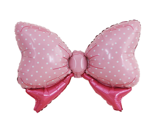 Globo de Aluminio con Diseño de Lazo y Rayas de Puntos, Decoración Inflable <span class=keywords><strong>para</strong></span> Fondo de Fiesta, Decoración de Eventos, Adorno <span class=keywords><strong>para</strong></span> Celebraciones - Product Image 4