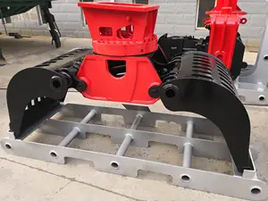 Wear-resistant Plate Selector Sorting Grapple For Grab Waste Materials