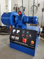 Mélangeur horizontal à socs et à brosses de 20 L pour usage en laboratoire, à moteur économe en énergie, pour la production de formules de matériaux de friction et de plaquettes de frein