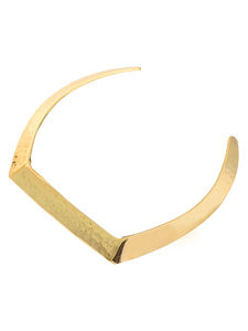 Collar Hasli Chapado en Oro Hecho a Mano por Diseñadores para Mujer, Joyería Étnica, Collar Tradicional para Uso Festivo - Product Image 4