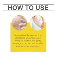 Ximonth vente en gros marque privée 20g crème de traitement des jambes soulagement doux quotidien inconfort des jambes crème de traitement de massage des jambes