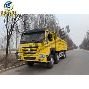 Sinotruck HOWO 6X4 10 roues 8X4 12 roues diesel Camion à benne basculante 40 tonnes 371hp 375hp d'occasion Prix de vente - Product Image 1