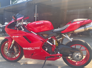 Motocicleta Deportiva <span class=keywords><strong>Ducati</strong></span> 848 EVO Usada, 848cc, Refrigerada por Agua, Apta para Conductores Experimentados, Ahorro de Combustible, Motocicleta de Lujo - Product Image 5