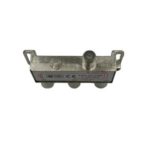 Brandneuer TV-Splitter aus Zinklegierung, 3-Wege-F-Buchse, 1 Eingang, 3 Ausgänge, vernickelt, Kurzschlussschutz, 5–2500 MHz - Product Image 6