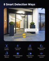 Caméra dôme IP PTZ ANNKE haute vitesse 4MP 25X avec zoom, audio bidirectionnel, vision nocturne, étanche pour extérieur, CCTV