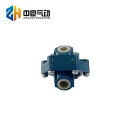 Vanne de régulation de débit pneumatique KPM-L15 pour équipement de forage de puits, vanne de commande de frein à air en acier inoxydable